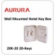 20K-20 Wall Mounted Hotel Key Box